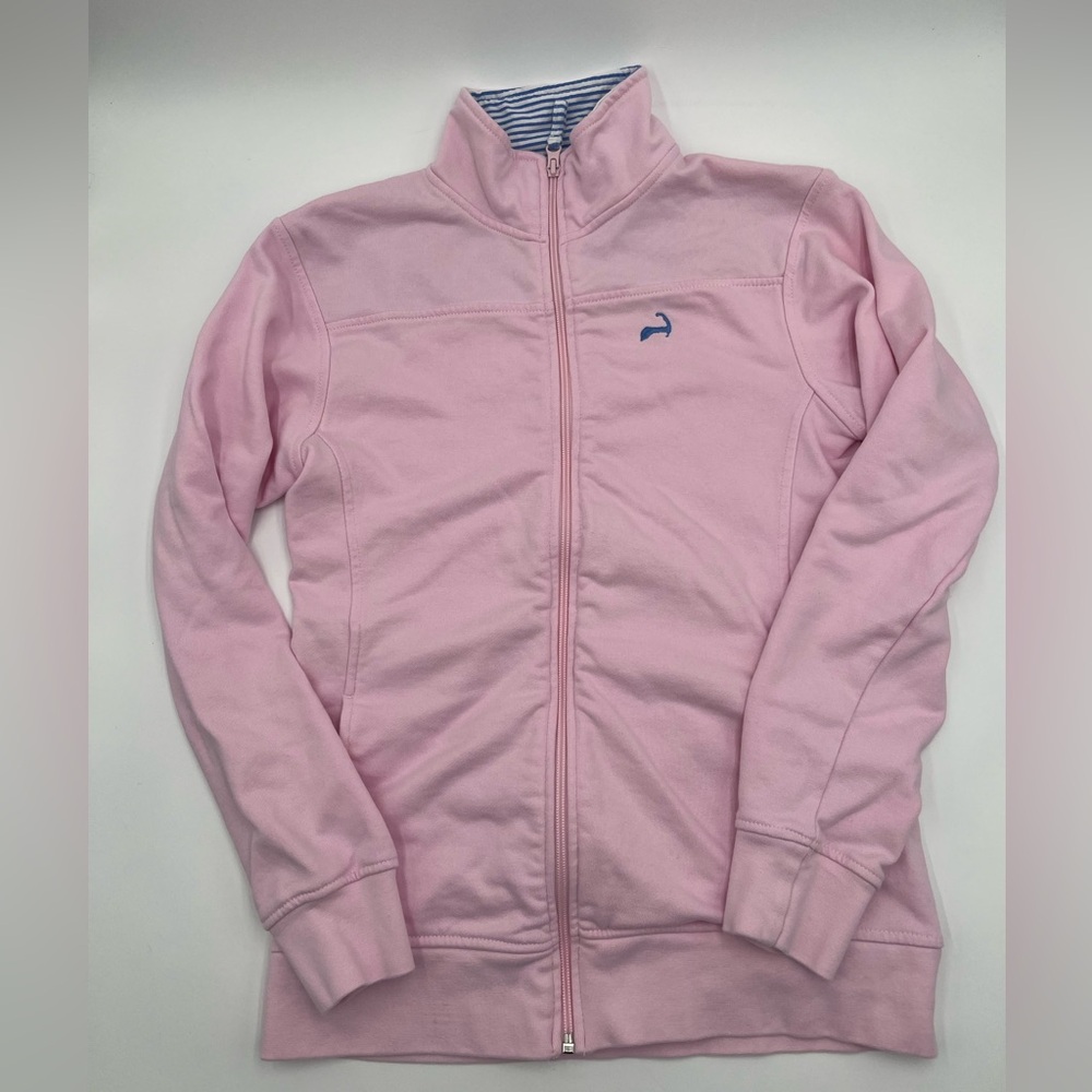 Cuffy’s of Cape Cod Light Pink Full Zip Sweatshirt | Women’s Size S
